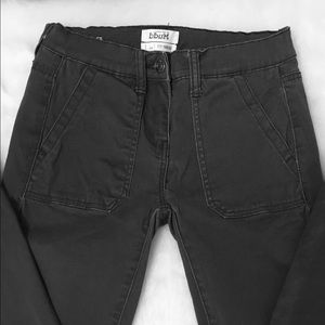 Gray Mudd Skinny Fit Jeans